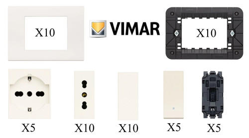 Kit vimar linea bianca - kit,