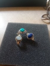 Lotto 3 Anelli Argento 925