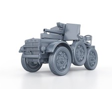 WWII ITALIAN - AUTOCANNONE 75-27 su Fiat SPA TL 1/56 1/72 1/87 1/100 3D PRINTED
