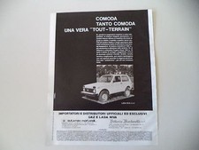 advertising Pubblicità 1984 LADA NIVA 4X4