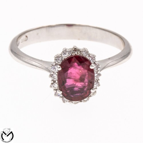 Anello oro bianco 750 - anello,