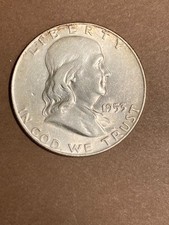 mezzo dollaro franklin 1953 d
