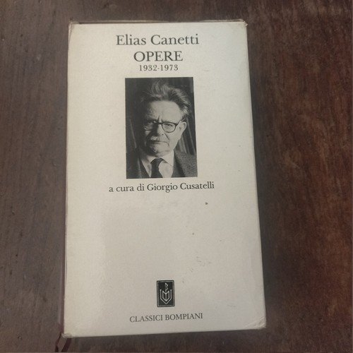 Elias canetti opere 1932 - canetti,