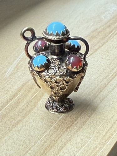 Antica urna anfora vaso oro - , 18
