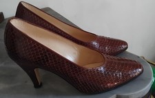 Scarpe Décolleté In Pitone