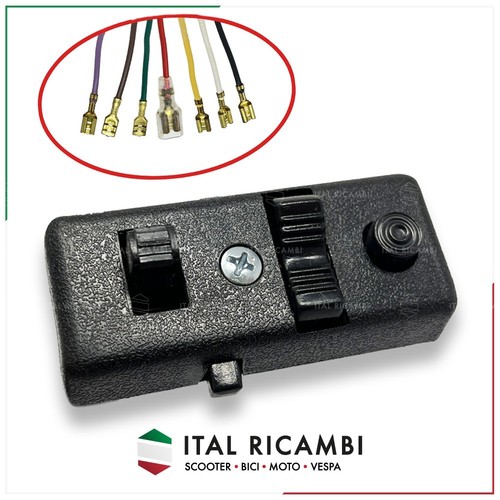 Switch luci vespa p150s - switch, 6v