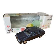 Polistil 1:43 Fiat Regata berlina 1983 - Promozionale BLU METALIZZ Made in Italy