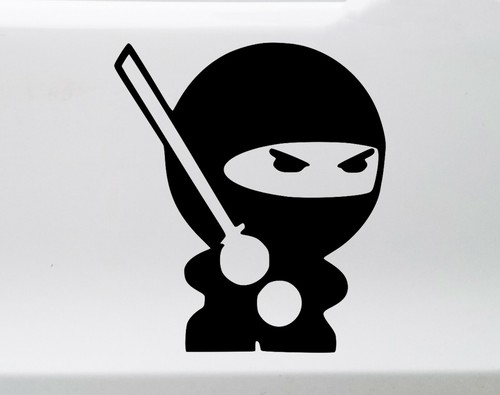 Decalcomania vinile ninja - vinile,