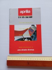 Aprilia modelli ETX 125 350 600 1985 depliant originale italiano