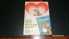 Advertising Italian Pubblicità Werbung: CLASSICO DISNEY PAPERINO STORY **1972**