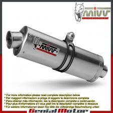 Terminale Scarico MIVV Oval Acciaio inox per Honda Cbr 600 F 2001 > 2010