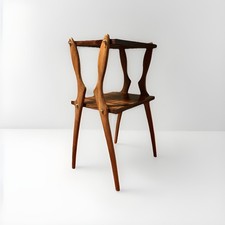 Tavolino Etagere a due piani stile Ico Parisi Design anni 50 Vintage