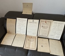 Cartaceo Attestato Regio