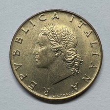 Moneta lire italia 1969 - moneta,