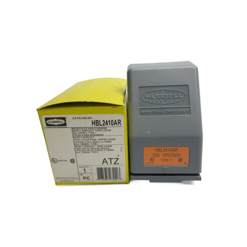 Hubbell hbl2410ar 125 - hbl2410ar, 20a
