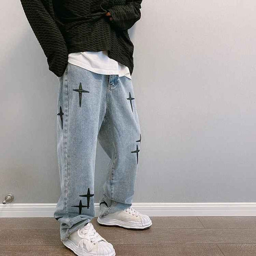 Jeans uomo baggy - jeans, cargo