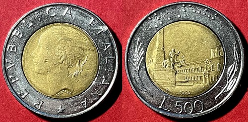 Italy 1995 500 lire - 1995, km-111