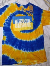 Tie dye T shirt L - Ukraine