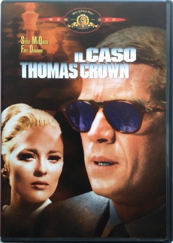 Dvd caso thomas - crown, con