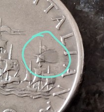 RARITÀ 500 LIRE ARGENTO