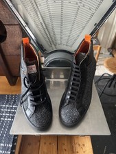 Harris Tweed Hi Tops di Jaggy