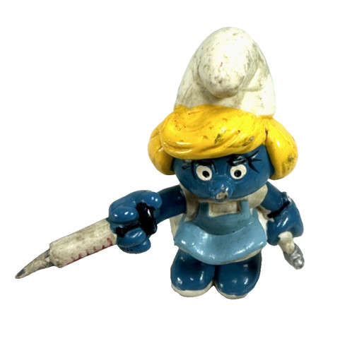 Puffetta infermiera smurfs - puffetta,
