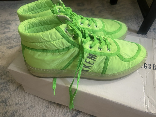 Bikkembergs neon green logo - neon,