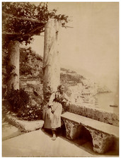 Italia, Amalfi, panorama visto