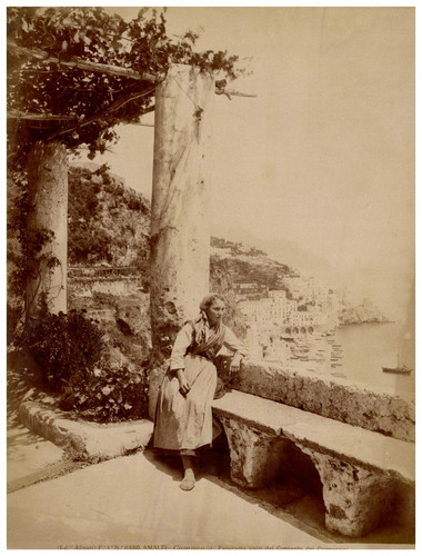 Italia amalfi panorama - panorama, visto