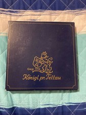 Piatto Natale Porcellana 1980 Made In Germany Konigl Pr Tettau Scatola Originale