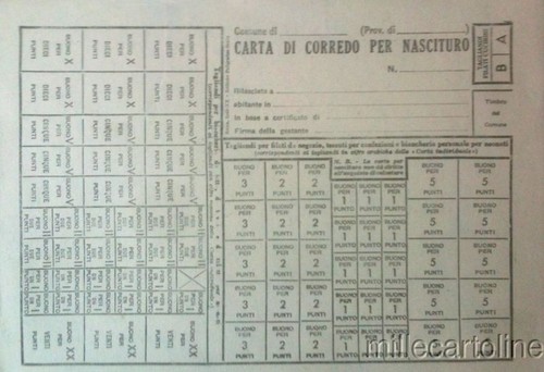 Carta corredo nascituro - corredo,