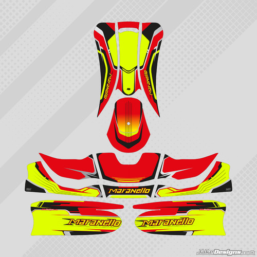 Kit fluo maranello - kit,