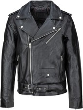 Giacca chiodo pelle con - chiodo,