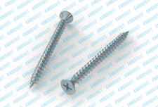 VITI TRUCIOLARI PER LEGNO D. 3-3,5-4-4,5-5 TESTA SVASATA CROCE