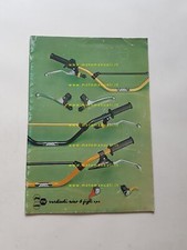 Verlicchi catalogo generale manubri leve comandi gas moto anni 70 originale
