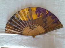 Antico Ventaglio In Seta