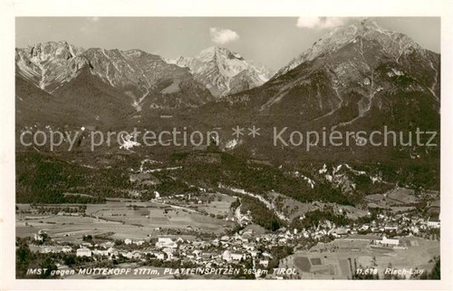 Panorama imst tirol con testa - panorama,