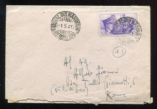 Regno 1941 busta bovalino - regno,
