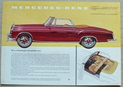 Mercedes benz 220s coupè - benz, 220s/se