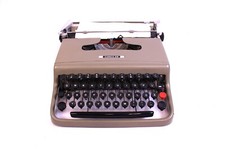 OLIVETTI Lettera 22 macchina da scrivere da viaggio Typewriter 1950 vintage con custodia