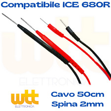 Coppia Puntali per Tester ICE 680R con spine 2mm
