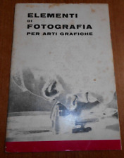 ELEMENTI DI FOTOGRAFIA PER ARTI GRAFICHE