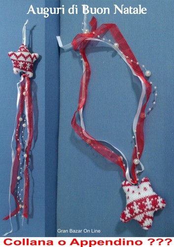 Natale collana appendino - natale,