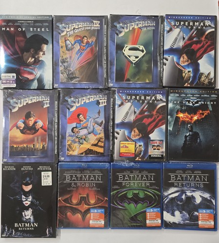 Superman batman movie lot - superman, 13