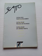 Piaggio 50 Scatto scooter 1990 catalogo ricambi originale