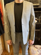 Abito Versace taglia 48 grigio