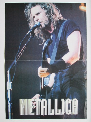 Poster metallica hetfield a3 - metallica, 1
