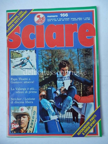 Sci sciare 1978 - nr, 166