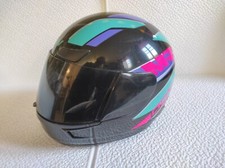 Agv mr casco Moto integrale nero vintage retrò anni 90 Italia made in Italy 
