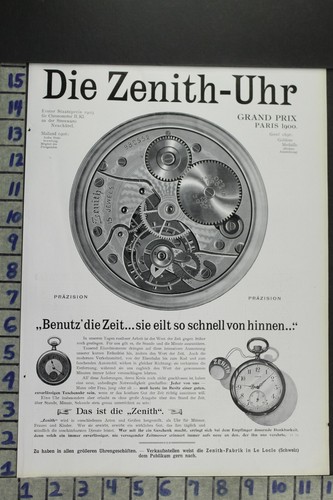 1907 orologio zenith macchina - orologio,